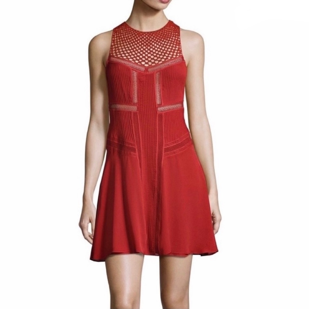 NEW A.L.C. SILK SLEEVELESS MINI DRESS